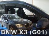 Deflektory na BMW X3 G01, 5-dverová, r.v.: 2017 -