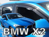 Deflektory na BMW X2 (F39), 5-dverová, od 2018 (+zadné)