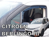 Deflektory na Citroen Berlingo III, r.v.: 2018 -