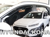 Deflektory na Hyundai Kona, 5-dverová (+zadné), r.v.: 2017 -