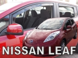 Deflektory na Nissan Leaf, 5-dverová (+zadné), r.v.: 2010 - 2017