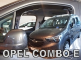 Deflektory na Opel Combo E, 5-dverová, r.v.: 2018 -