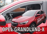 Deflektory na Opel Grandland X, 5-dverová, r.v.: 2017 -