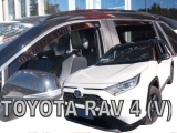 Deflektory na Toyota Rav4, 5-dverová (+zadné), r.v.: 2018 -