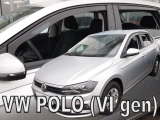 Deflektory na Volkswagen Polo, 5-dverová (+zadné), r.v.: 2017 -