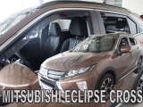 Deflektory na Mitsubishi Eclipse Cross, 5-dverová (+zadné), r.v.: 2018 -
