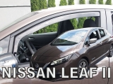 Deflektory na Nissan Leaf, 5-dverová, r.v.: 2017 -