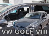 Deflektory na Volkswagen Golf VIII, 5-dverová (+zadné), r.v.: 2020 -