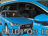 Deflektory na Audi Q3, 5-dverová, od 2018 (+zadné)