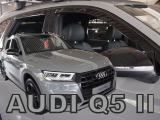 Deflektory na Audi Q5, 5-dverová, od 2017 (+zadné)