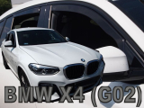 Deflektory na BMW X4 (G02), 5-dverová, od 2018 (+zadné)