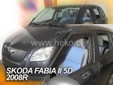 Deflektory Škoda Fabia II Combi 2007- 2014 (+zadné)