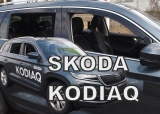 Deflektory Škoda Kodiaq 2016- (+zadné)