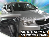 Deflektory Škoda Superb II Combi 2008-2015 (+zadné)