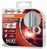 Osram NIGHT BREAKER LASER XENARC D3S PK32d-5 42V 35W 2ks