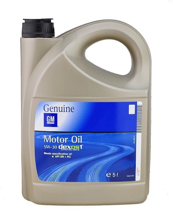 Motorový olej GENERAL Motors GM Genuine Motor Oil Dexos