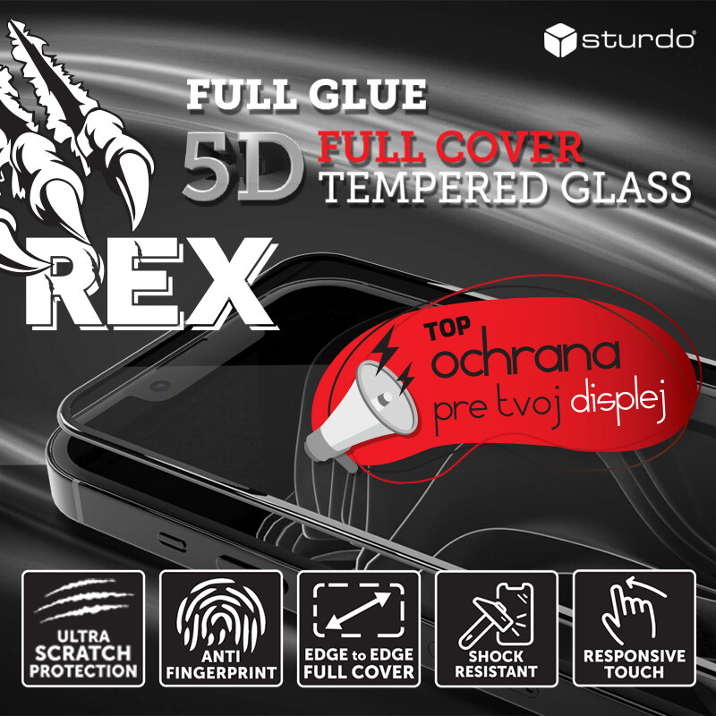 Sturdo Rex Ochranné tvrdené sklo pre Apple iPhone 13 Pro Max FMO-1644-IPH-6.7XX
