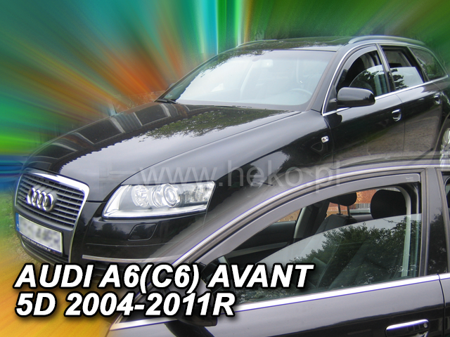 Deflektory na Audi A6 C6 Combi 2004-2011 (predné)
