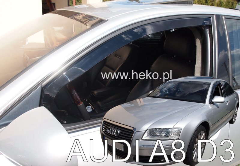Deflektory na Audi A8 2002-2009 (predné)