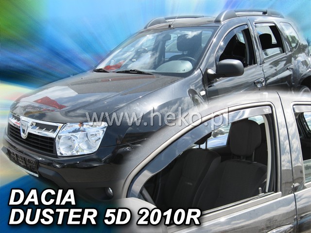 Deflektory na Dacia Duster 2010-2018 (predné)