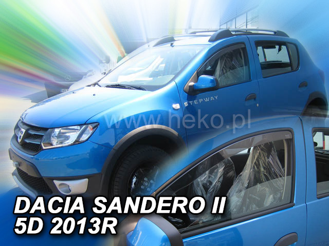 Deflektory na Dacia Sandero 2012-2020 (predné)
