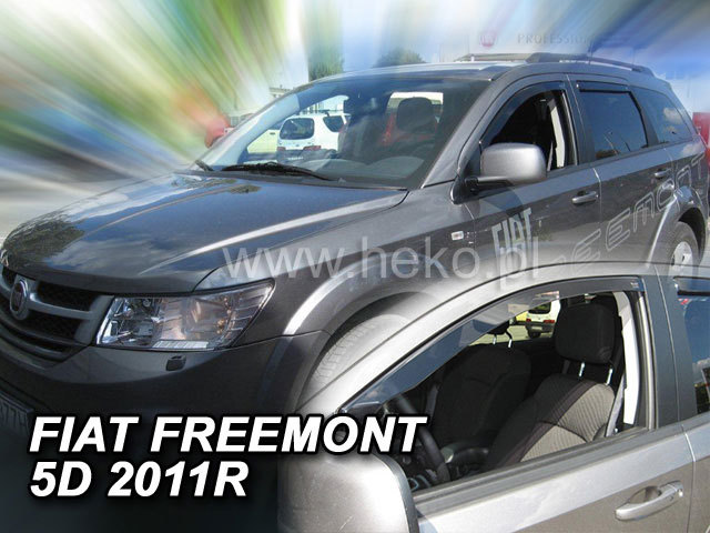 Deflektory na Fiat Freemont od 2011 (predné)