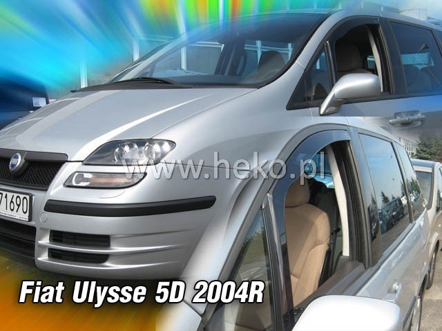 Deflektory na Fiat Ulysse 2002-2011 (predné)
