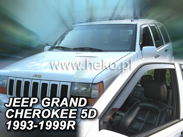 Deflektory na Jeep Grand Cherokee 1993-1999 (predné)