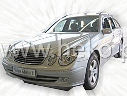 Deflektory na Mercedes Class E W211 2002-2009 (predné)