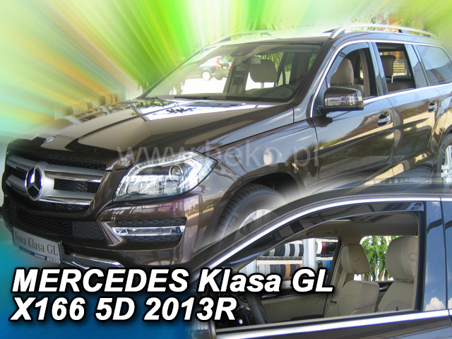 Deflektory na Mercedes Class GL X166 od 2013 (predné)