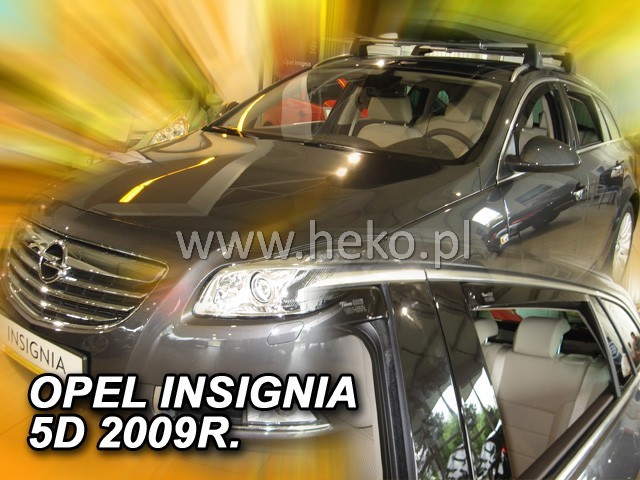 Deflektory na Opel Insignia Combi 2008-2017 (+zadné)