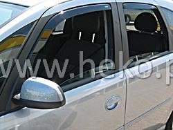 Deflektory na Opel Meriva A 2003-2010 (predné)