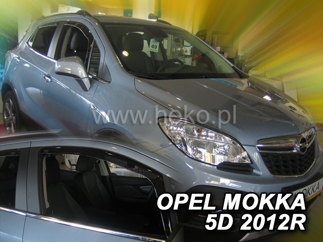 Deflektory na Opel Mokka 2012-2019 (predné)