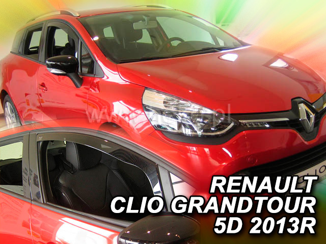 Deflektory na Renault Clio IV Combi 2012-2019 (predné)