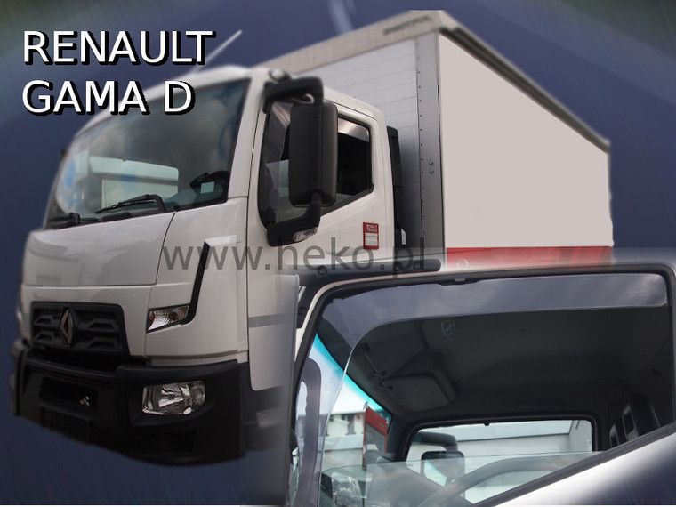 Deflektory na Renault Gama D Cab 2.0m od 2014