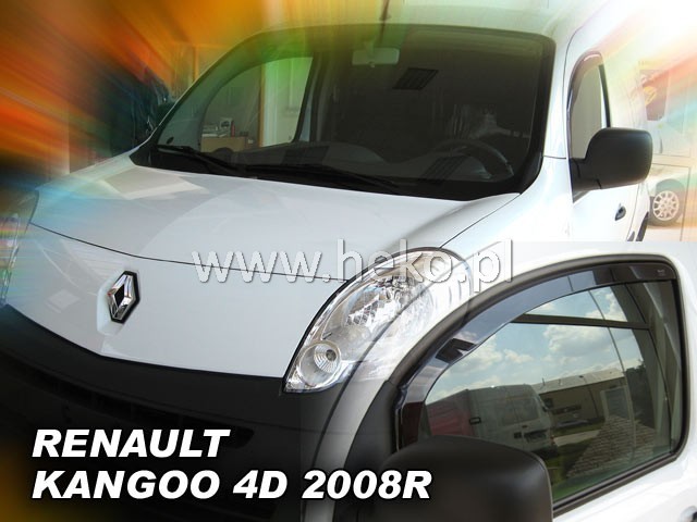 Deflektory na Renault Kangoo 2008-2021 (predné)