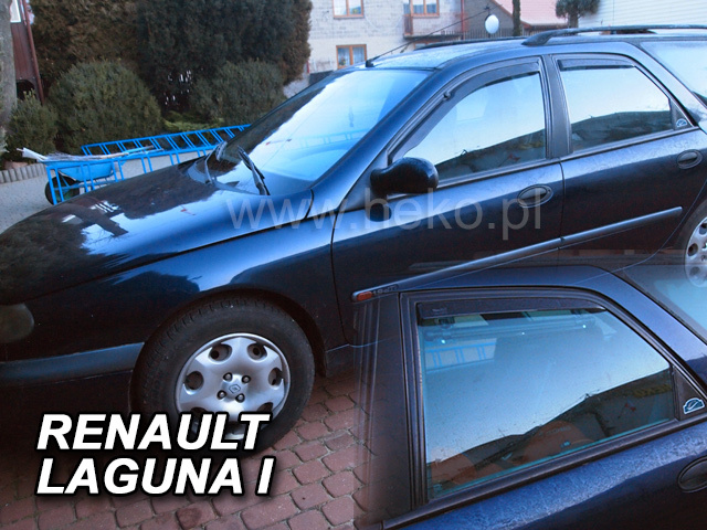 Deflektory na Renault Laguna 1993-2001 (+zadné)