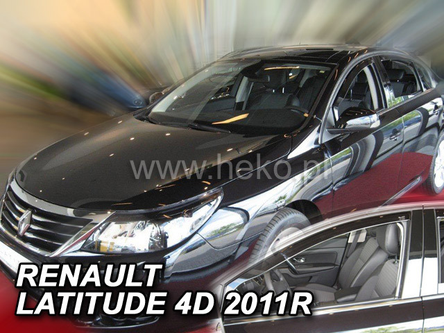 Deflektory na Renault Latitude od 2010 (predné)