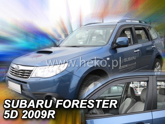 Deflektory na Subaru Forester 2008-2013 (predné)