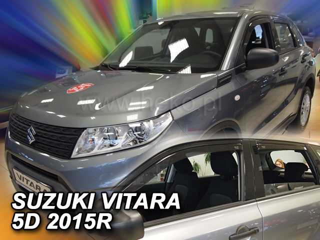 Deflektory na Suzuki Vitara od 2015 (+zadné)