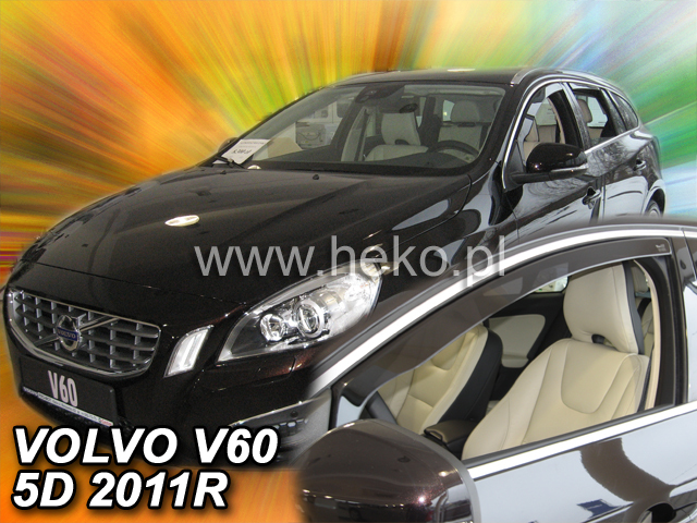 Deflektory na Volvo V60 2010-2018 (predné)