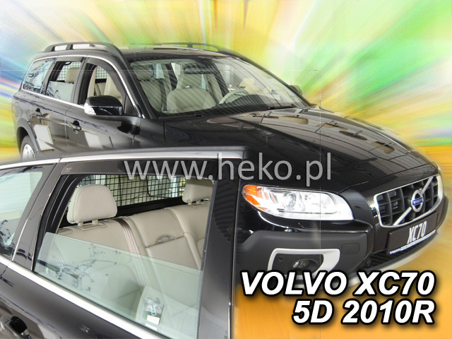Deflektory na Volvo XC70 od 2007 (+zadné)