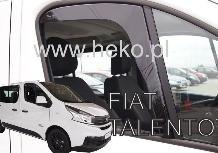 Deflektory na Fiat Talento od 2016 (predné)