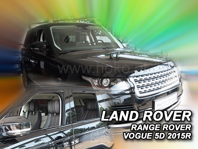 Deflektory na Land Rover Range Rover Vogue od 2013 (+zadné)