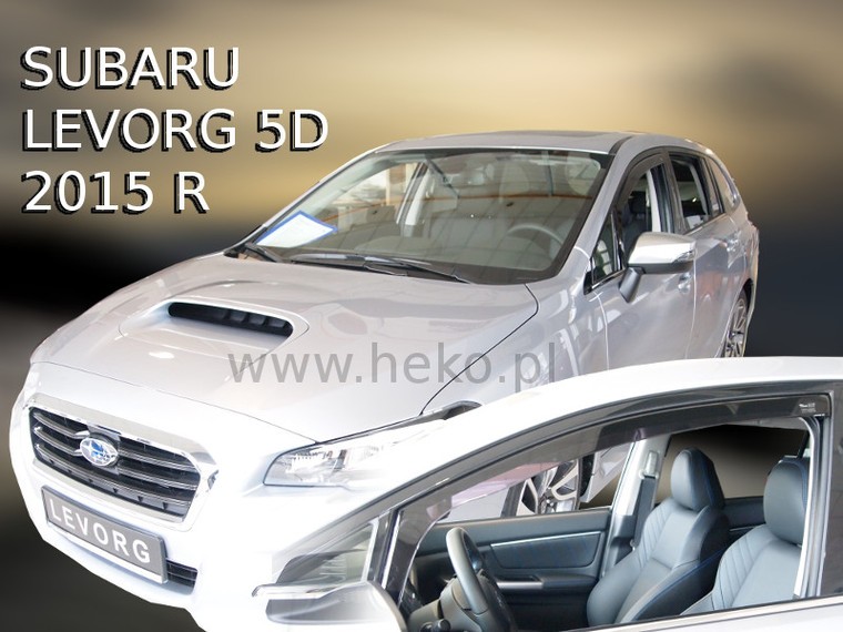 Deflektory na Subaru Levorg od 2015 (predné)