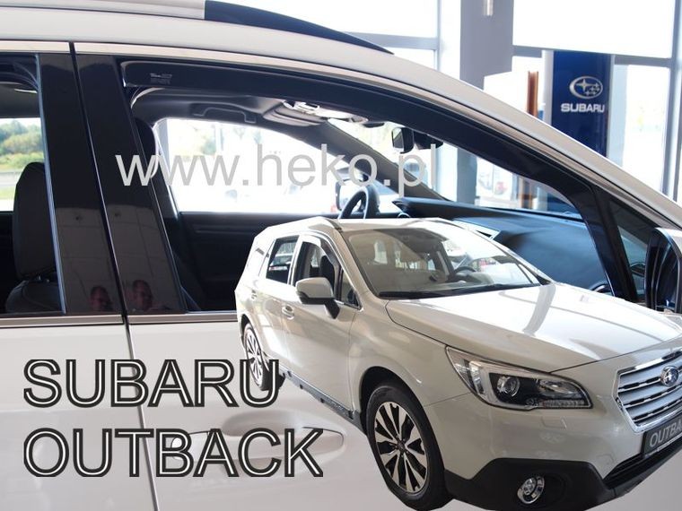 Deflektory na Subaru Outback od 2015 (predné)