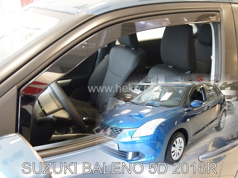 Deflektory na Suzuki Baleno od 2016 (predné)
