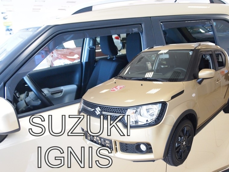 Deflektory na Suzuki Ignis od 2016 (+zadné)