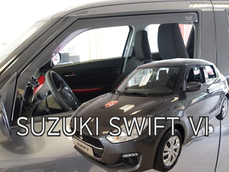 Deflektory na Suzuki Swift od 2017 (predné)