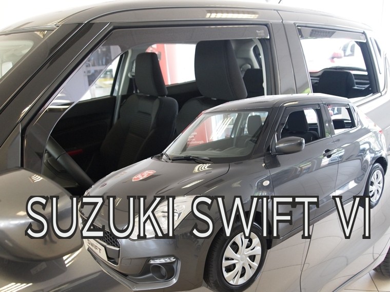 Deflektory na Suzuki Swift od 2017 (+zadné)